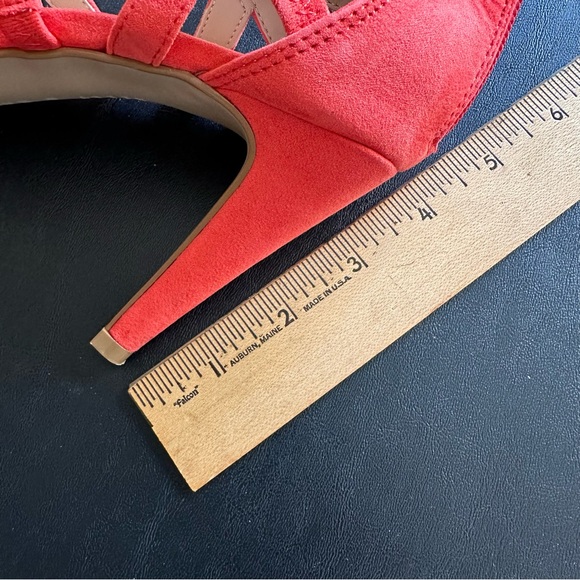 Kelly & Katie Orange TALINIA Heels 8M - Picture 7 of 7